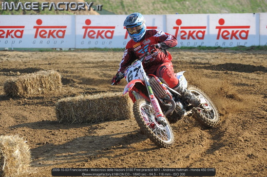 2009-10-03 Franciacorta - Motocross delle Nazioni 0180 Free practice MX1 - Andreas Hultman - Honda 450 SWE